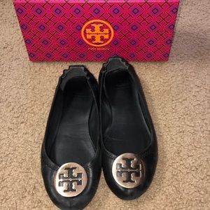 Black Tory Burch flats